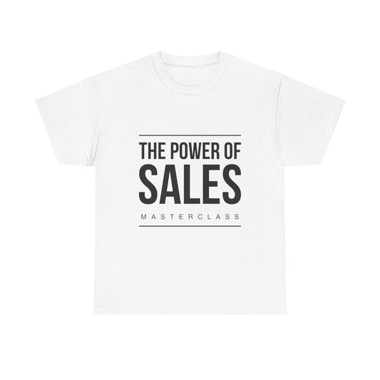 The Power of Sales Unisex Heavy Cotton Tee