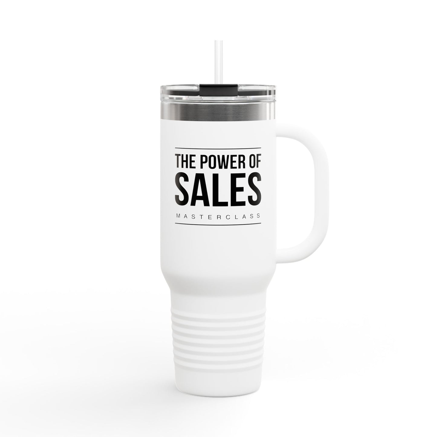 The Power of Sales Insulated Travel Mug, 40oz