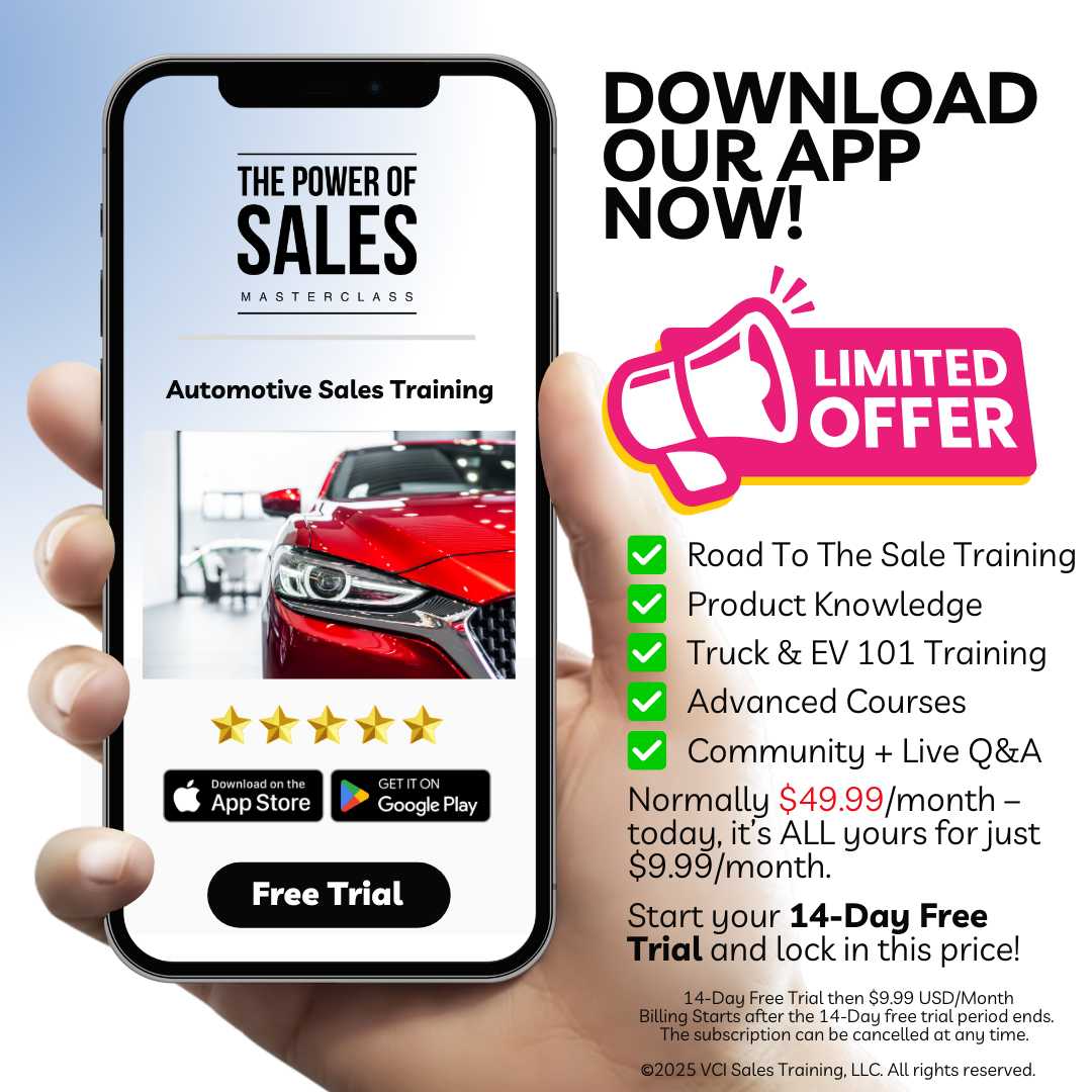 Download Our New Sales Training App!