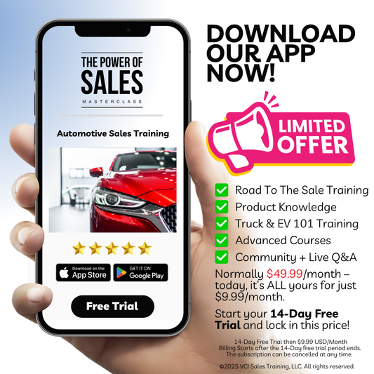 Download Our New Sales Training App!
